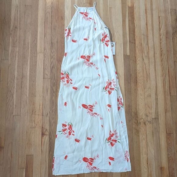 Privacy Please Beldon Maxi Dress in Cream and Red NWT - Picture 2 of 6